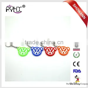 2017 Hot Sale New Product Custom Colorful PVC Keychain Made In China Wholesale thumbnail-2