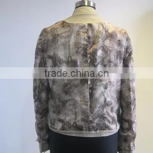 Men's Apparel Top Quality Wenzhou pu Leather Jacket thumbnail-5