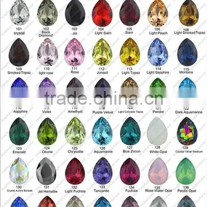Decorative Lead Free Crystal Stones,wedding Jewelry Beads, Sew on Stone With Claw thumbnail-6