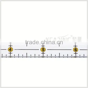 Inch Sized 12"*0.5" Plastic Quiting Ruler in Fatotry Wholesale Price #kpr12005 thumbnail-3