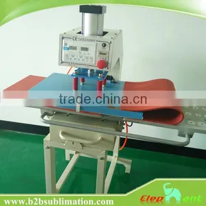 Pneumatic T-shirt Heat Press Machine With Two Stations for Sale thumbnail-1