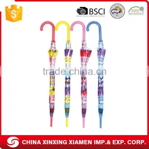 Waterproof Auto Open Paper Printing Chinese Fancy Poe Umbrella thumbnail-2