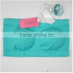 Tube Bra Girl Underwear Removable Straps Padded Tube Top Bra thumbnail-1