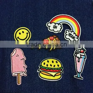 2017 Latest Design Fashion DIY Custom Embroidery Patches For Clothing Accessory thumbnail-1