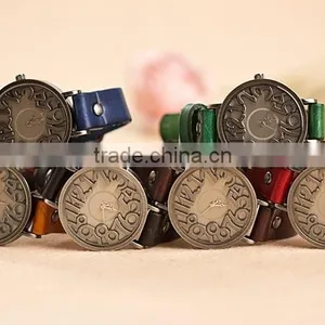 2015 New Vintage Watches for Women Men Leather Bracelet Quartz Watch Top Quality Woman Watches Digital Clock-BL020 Free Shipping thumbnail-1