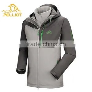 Mens OEM/ODM Service Outdoor Waterproof 3 in 1 Jacket thumbnail-5