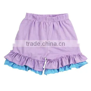 2017 Children's Clothing Double Ruffle Icing Shorts Two Colors Ruffle Shorts thumbnail-1