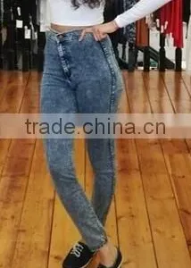 Runwaylover EY0629P Women Skinny Pant Best Quality Tight Denim Jeans Wholesale thumbnail-1