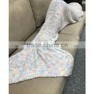 Best Manufacturer Sleeping Bag Women Mermaid Tail Blanket thumbnail-1