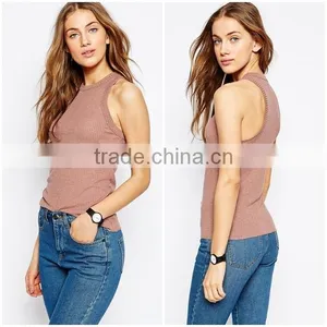 2015 Fashion Elegant Strap Lace Tank Tops Latest Tops Designs Girls thumbnail-1