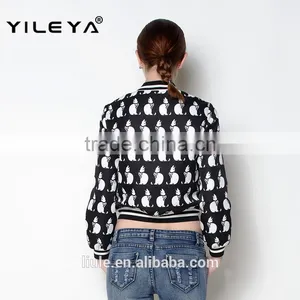 Latest Autumn Crop Style Causal Fashionable Jackets Women 2015 thumbnail-2