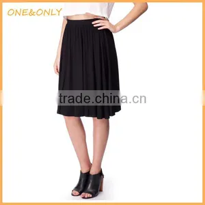 Ladies Casual Knee Length Skirt thumbnail-1