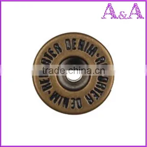 Custom Black Jeans Buttons thumbnail-4