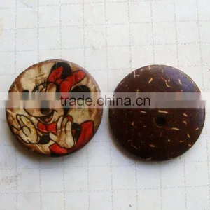 Fashion 2 Holes Coconut Shell Button thumbnail-1