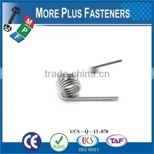 Made IN TAIWAN High Qualiy Metal Spring Stainless Steel Spring Torsion Spring thumbnail-3