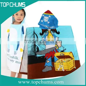 100% Cotton Soft Terry Embroidery Logo Bath Baby Hooded Towel thumbnail-5
