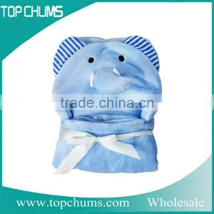 Wholesale Animal 100% Cotton Organic Bamboo Terry Embroidery Baby Bath Towel With Hood thumbnail-5
