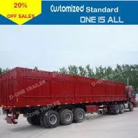 D-one Supply 3 Axles Utility Box Van Semi Trailer thumbnail-2