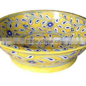 Latest Dinnerware Collections , Latest Blue Pottery Bowl Set thumbnail-1