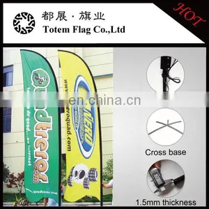 Can be OEM Custom 2.5m 3.5m 4.5m 5.5m Outdoor Full Color Heavy Duty Flying Banner Beach Flag thumbnail-5