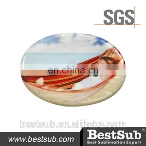 JS Coatings Sublimation 5inch x 3.4inch Oval Tile COT5 thumbnail-2