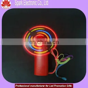 Flashing Rainbow Mesage Fan Mini Led Promotional Product thumbnail-1