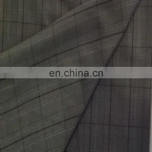 T/r Grid Suiting Fabric for Men thumbnail-1
