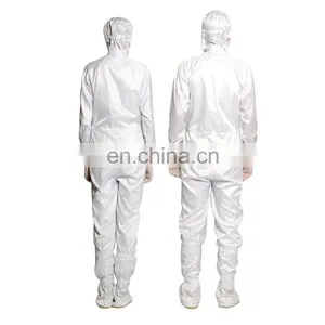 Blue High Density Cleanroom Bunny Suit Price for Cleanroom thumbnail-6