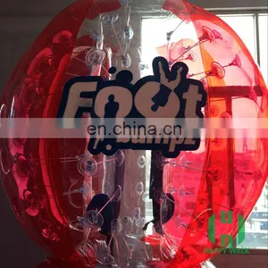 HI Top Quality100% PVC Bubble Soccer Bumper Ball Body Ball Body Bounce Grass Ball thumbnail-6