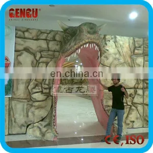 Dinosaur Amusement Park Fiberglass Cartoon Gate thumbnail-1