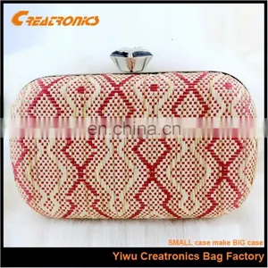 Color Knitting Evening Bag , Special Elegant Hand Clutch Bags thumbnail-1
