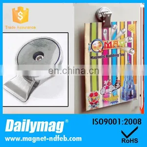 Mini Metal Refrigerator Magnetic Clip for Photo Displays,Holding Documents thumbnail-2