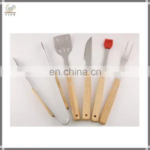 Functional Nice Metal Bbq Grill Tool Set Bbq Utensil Barbecue Kit thumbnail-1