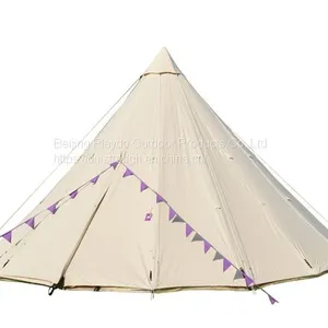 Canvas Tipi Tent thumbnail-1