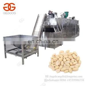 Conveyor Type Belt Cooling System Grain Corn Soybean Cocoa Bean Nut Roaster Tea Sesame Peanut Roasting Machine thumbnail-6
