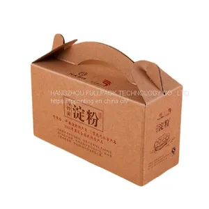 Collapsible Craft Paper Boxes for Food Packaging thumbnail-1
