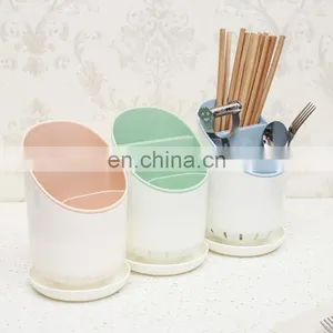 Wholesale PP Kitchen Fork Tool Spoon Strainer Chopstick Holder Chopstick Container thumbnail-1