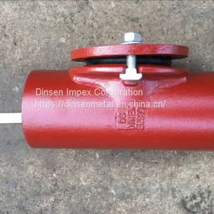 China EN877 Epoxy Cast Iron Pipe Fitting,Round Access Pipe thumbnail-2