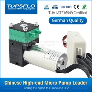 Micro 6V 12V 24V DC Brush Quiet Battery Driven Air Diaphragm Pump for Water Purifier thumbnail-4