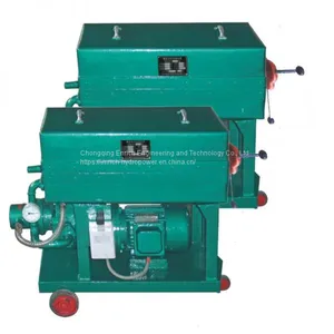 Ly BASY Mobile Type Small Portable Filter Filtration Purification Industry Plate Pressure Plate and Frame Filter Press Oil Purifier Treatment Separator Machine Unit Gear Oil Cleaning Device by Filter Paper for Purifying Used Transformer Insulation Oil Lub thumbnail-1
