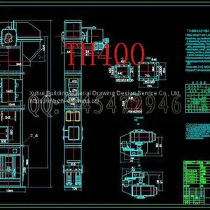 Чертежи ленточно-ковшового элеватора TH160 Полные Чертежи механической обработки thumbnail-4