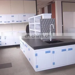 Lab Solid Wooden Workbench Physics Laboratory Instruments Research Pharmacy Used Mobile Laboratory Pathology thumbnail-3