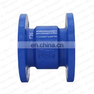 Bundor 4 Inch High Quality Ductile Iron Flange Connected Silencing Check Valve Price thumbnail-2