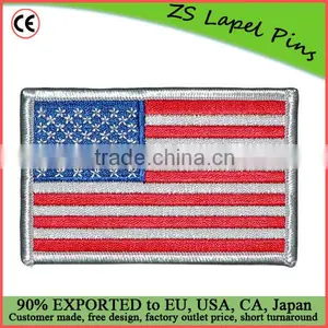 US Flag Patch/ US Flag Embroidery Patches thumbnail-1