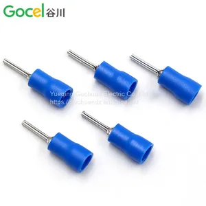 PTV Chip-shaped Pre-insulated TerminalPTV2-10 Plug-in Cold-pressed End Wire Ear Copper Nose thumbnail-2