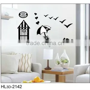 New Special Mural House Sunny Beach Leisure Style Removable Decoration Wall Stickers thumbnail-1