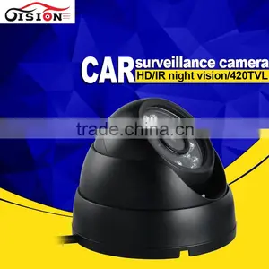 IR Night Vision CCD Metal Dom Camera Indoor Bus Car Waterproof Camera thumbnail-1