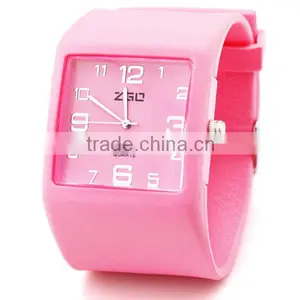 Shopping Online Websites Fashion Jelly Silicone Watches thumbnail-1