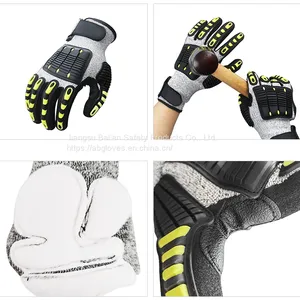 Oil and Gas Work Safety TPR Protective Glove TPR Impact Glove Oil and Gas Work Safety TPR Protective Glove TPR Impact Glove Oil and Gas Work Safety TPR Protective Glove TPR Impact Glove Oil and Gas Work Safety TPR Protective Glove TPR Impact Glove Oil and thumbnail-2