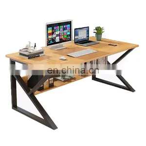 China Supplier Cheap Price Home Office Equipment Furniture Wood Computer Study Table Wooden Executive Computer Office Desks thumbnail-1